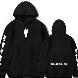Billie Eilish Black Logo Hoodie - Women's Pullover